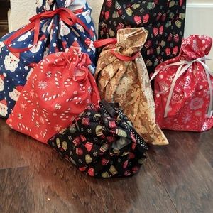 BagItAgain Bags set of 6 Recycle Fabric